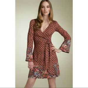 DVF Greer Silk Jersey wrap dress